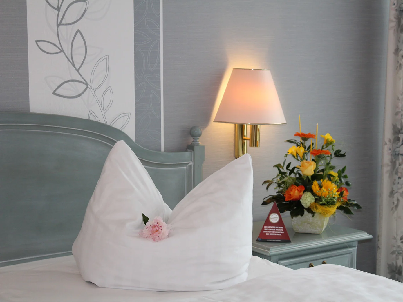 Doppelzimmer Standard mit Waldblick 